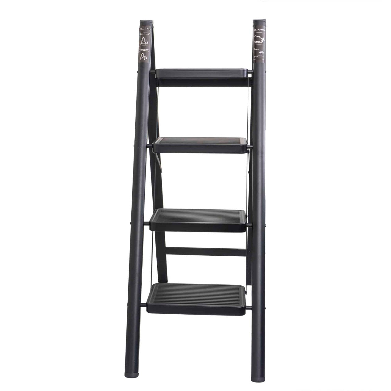 Scara pliabila metal, 4 trepte, capacitate 150kg, inaltime 106.5cm