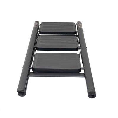 Scara pliabila metalica 3 trepte, capacitate 150kg, inaltime 83.5cm