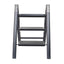 Scara pliabila metalica 3 trepte, capacitate 150kg, inaltime 83.5cm