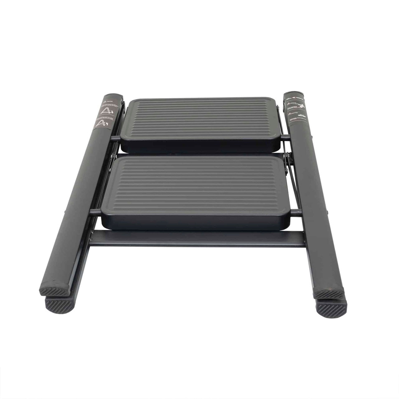 Scara pliabila metalica cu 2 trepte, capacitate 150kg, dimensiuni compacte