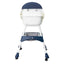 Scaun de masa copii 5-72 luni, capacitate 50kg, albastru
