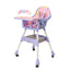 Scaun de masa pentru copii 5-72 luni, greutate max 50kg, mov