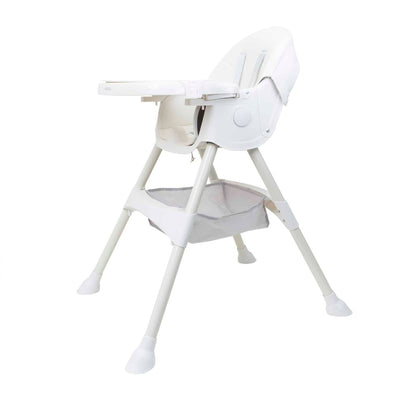 Scaun de masa pliabil pentru copii 5-72 luni, balansoar, alb, capacitate 50kg