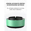 Scrumiera electrica cu aspiratie, purificator de aer, rasina epoxidica anti-topire, odorizant pentru eliminarea mirosului, verde