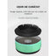 Scrumiera electrica cu aspiratie, purificator de aer, rasina epoxidica anti-topire, odorizant pentru eliminarea mirosului, verde
