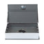 Seif metalic secret tip carte, dimensiuni 24x15.5x5.5 cm