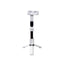 Selfie stick si trepied telescopic cu telecomanda bluetooth, alb, inaltime 25.5-65 cm