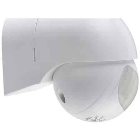 Senzor de miscare alb, distanta detectie 12 m, 220-240 V, IP44