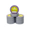 Set 10 benzi de izolat fire 0.2x1.7mm, 20m, culoare gri