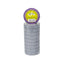 Set 10 benzi de izolat fire 0.2x1.7mm, 20m, culoare gri