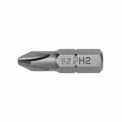 Set 10 bucati bituri surubelnita PH2, 25mm, otel S2 rezistent