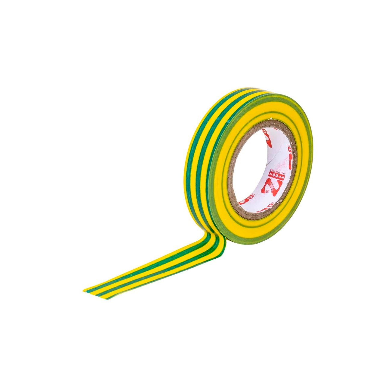 Set 10 role banda izolatoare 16mm x 20m, doua culori, PVC cu adeziv cauciuc