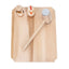 Set 10 tocatoare dreptunghiulare din lemn de fag, 40x30x2 cm