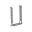 Set 100 bucati brida fixare 120mm x 0.6mm pentru profile metalice CD