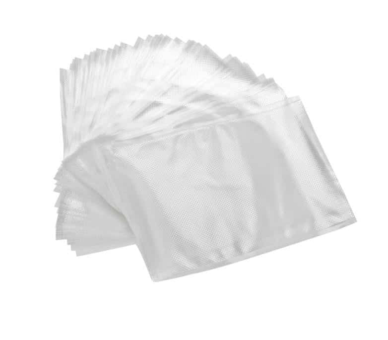 Set 100 pungi de vidat gofrate 20x40 cm, grosime 90 microni