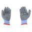 Set 12 buc manusi tricotate progrip, marime universala, latex exterior