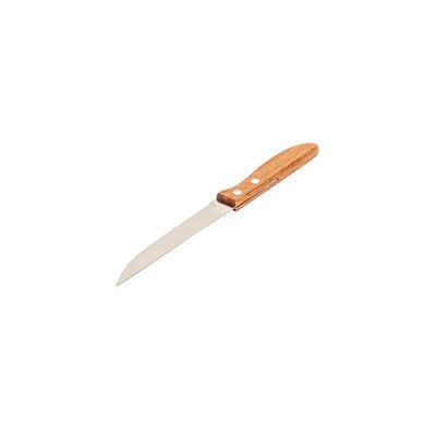 Set 12 cutite cu maner din lemn, lama 11.5 cm, lungime totala 21 cm