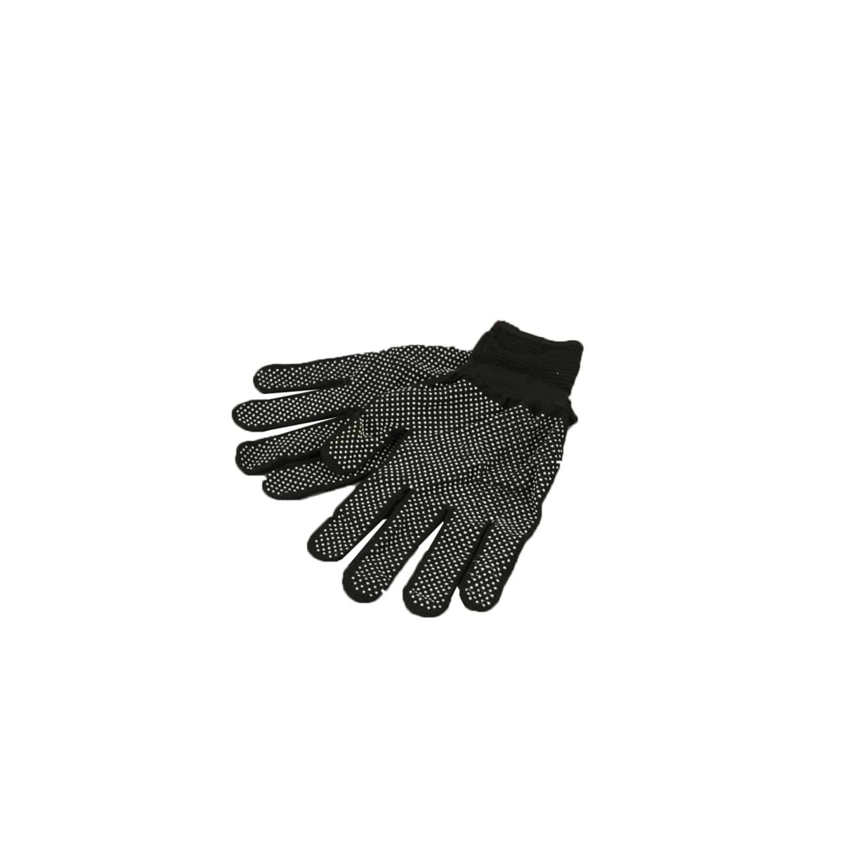 Set 12 manusi protectie nr 10 cu buline cauciuc, antialunecare, marime universala