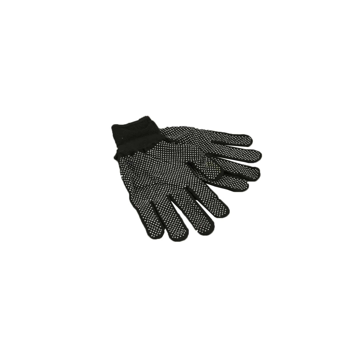 Set 12 manusi protectie nr 10 cu buline cauciuc, antialunecare, marime universala