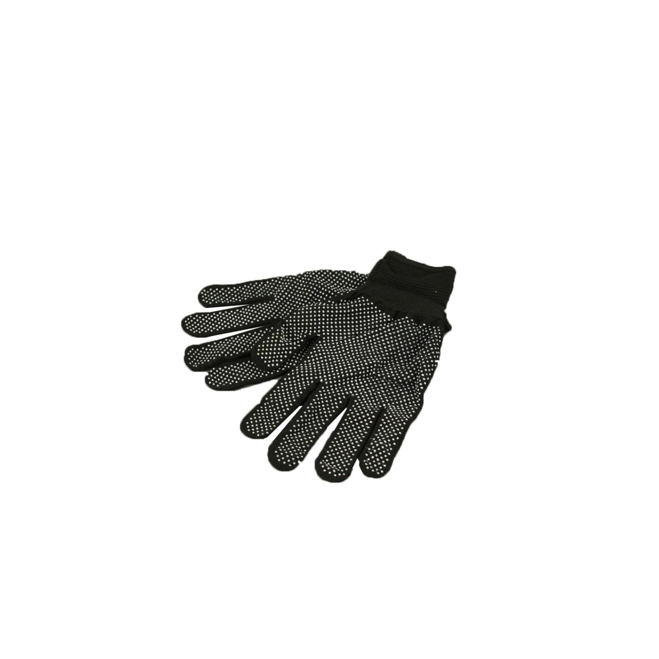 Set 12 manusi protectie nr 10 cu buline din cauciuc, material sintetic