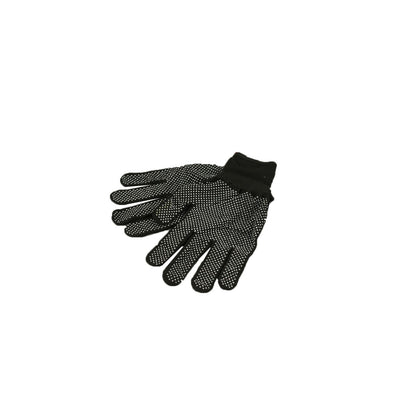 Set 12 manusi protectie nr 10 cu buline din cauciuc, material sintetic