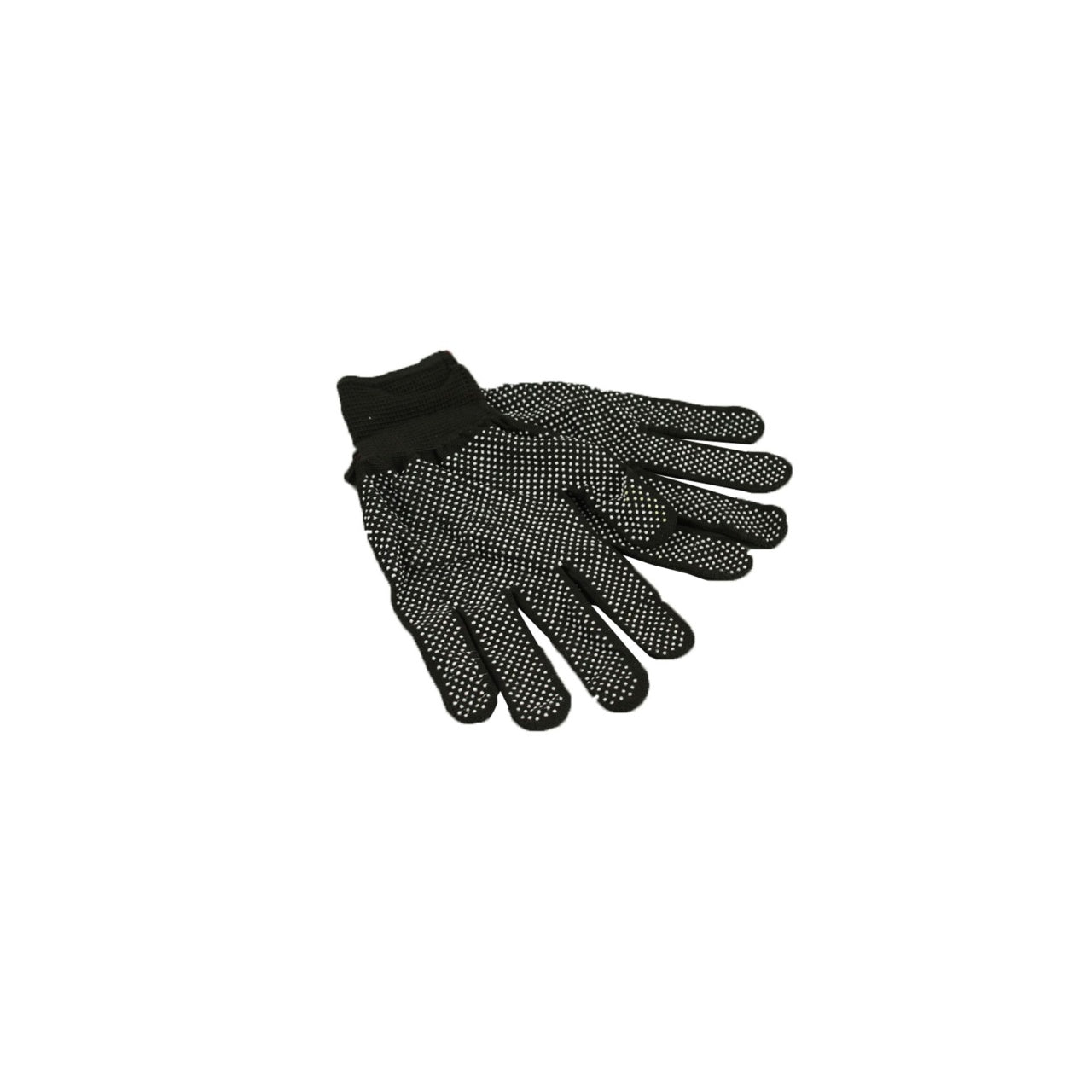 Set 12 manusi protectie nr 10 cu buline din cauciuc, material sintetic