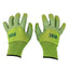 Set 12 manusi tricotate cu strat protector din latex, marime universala