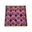 Set 16 trandafiri de gradina din sapun, parfum fin, culoare roz prafuit