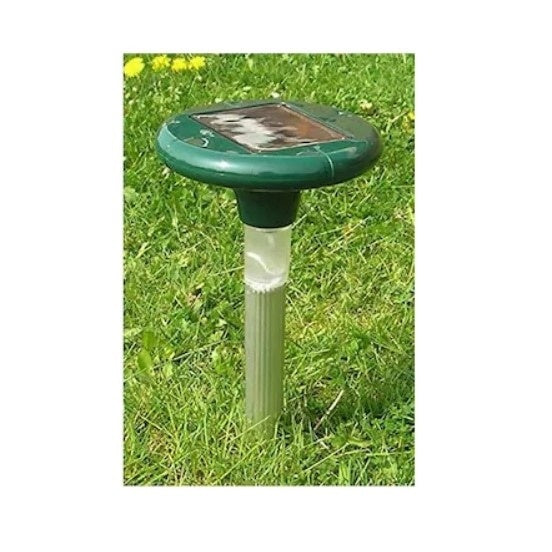 Set 2 aparate cu incarcare solara anti daunatori, FOXMAG24 pentru cartite, gradina, cu tarus