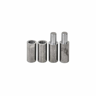 Set 2 balamale sudura incastrate, diametru 22 mm, otel metalic