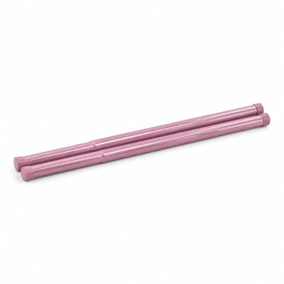 Set 2 Bare Extensibile pentru Perdele sau Dulap, Roz – imagine principală