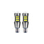 Set 2 becuri auto, Canbus, T15 W16W, temperatura culoare 6000k, flux luminos 800 lumen, lumina alba, argintiu
