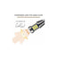 Set 2 becuri auto, Canbus, T15 W16W, temperatura culoare 6000k, flux luminos 800 lumen, lumina alba, argintiu
