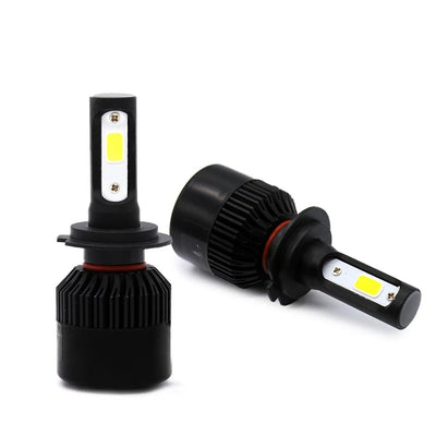 Set 2 Becuri auto cu led H1 ,S2, black edition, Led Headlight,12v 24v,50w 8000lm 6500k