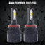 Set 2 Becuri auto cu led H1 ,S2, black edition, Led Headlight,12v 24v,50w 8000lm 6500k