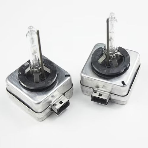 Set 2 becuri auto D1S, putere 35W, temperatura culorii 6000k, 12V, Xenon, fluxul luminos 3200 lumeni, argintiu