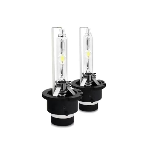 Set 2 becuri auto D2S, putere 35W, temperatura culoare 6000k, 12V, Xenon, fluxul luminos 3800 lumeni, consum redus de energie, negru