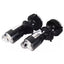 Set 2 becuri auto H4, cu lupa Bi-led, 2 faze, 10000 lm, lumina alb-rece, 100W, negru