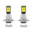 Set 2 becuri auto H4, putere 90W/bec, rezistente la apa, consum redus, durata mare de viata, argintiu