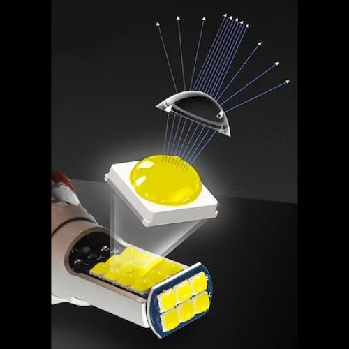 Set 2 becuri auto H4, putere 90W/bec, rezistente la apa, consum redus, durata mare de viata, argintiu