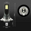 Set 2 becuri auto H7 LED, 12V, 12 SMD, putere 60W, temperatura culoare 6000K, flux luminos 6800lm, Plug and Play, lumina alba