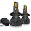 Set 2 becuri LED H11, 180W, Canbus, 60mm, fara eroare, 23000Lm, 6000K, T55 mini, durata de viata 50.000 de ore, negru