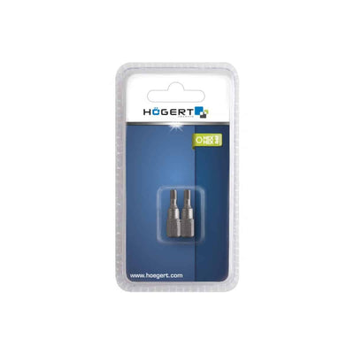 Set 2 bucati bit-uri surubelnita H3 si H4, 25mm, otel S2 rezistent