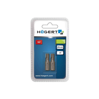 Set 2 bucati bit-uri surubelnita TORX T30, 25mm, otel S2 rezistent