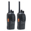 Set 2 bucati statie radio, programabila, cu acumulatori, incarcatoare si casti incluse, 0.5W, ASQ, TOT, VOX, portabile, negru