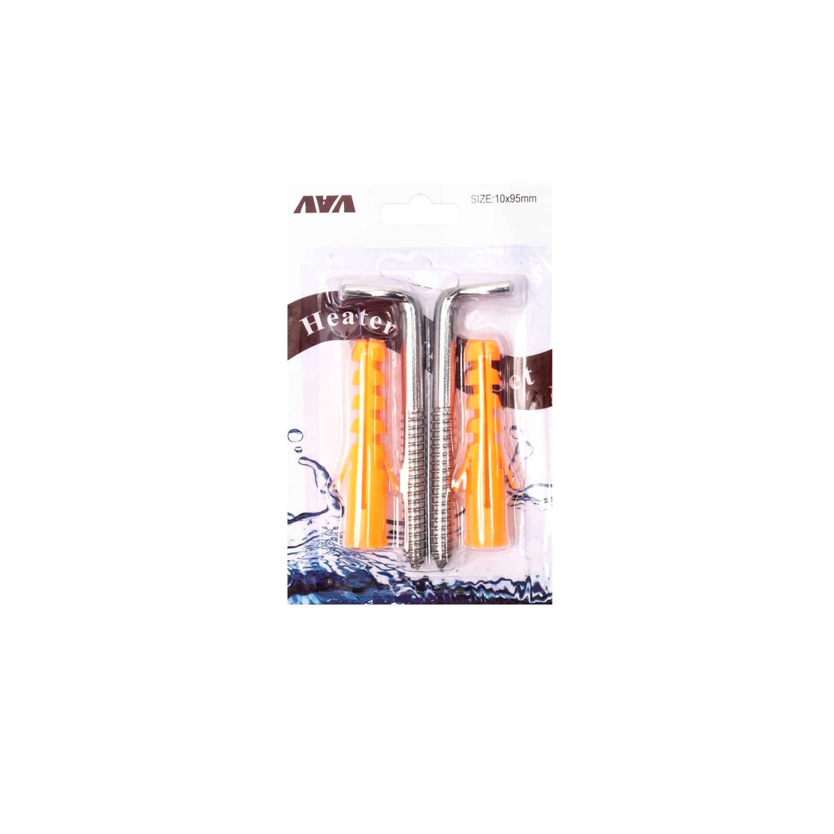 Set 2 dibluri pentru prindere boiler 10x95mm, diametru 10mm, surub 95mm