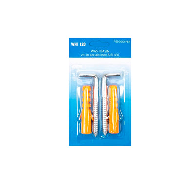 Set 2 dibluri prindere chiuveta 8x95mm pentru fixare sigura