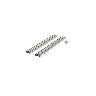 Set 2 glisiere sertar cu bile, lungime 300mm, argintiu