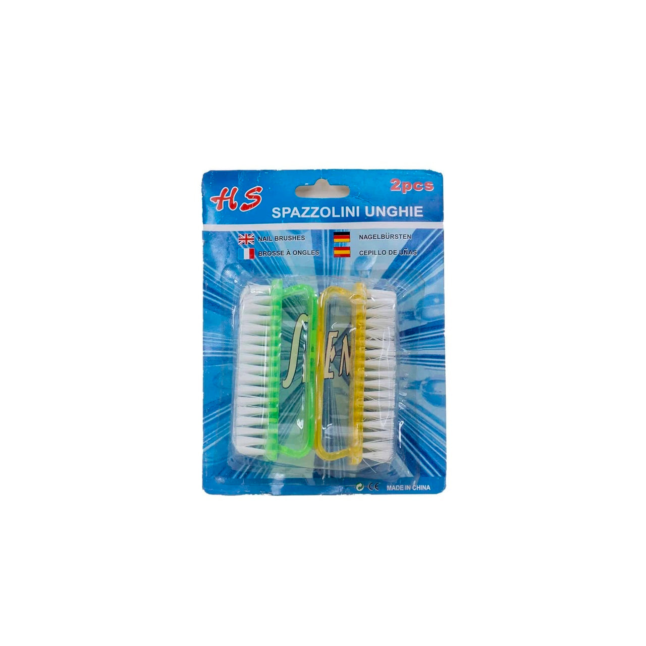 Set 2 perii pentru unghii, dimensiuni 9x3.5 cm