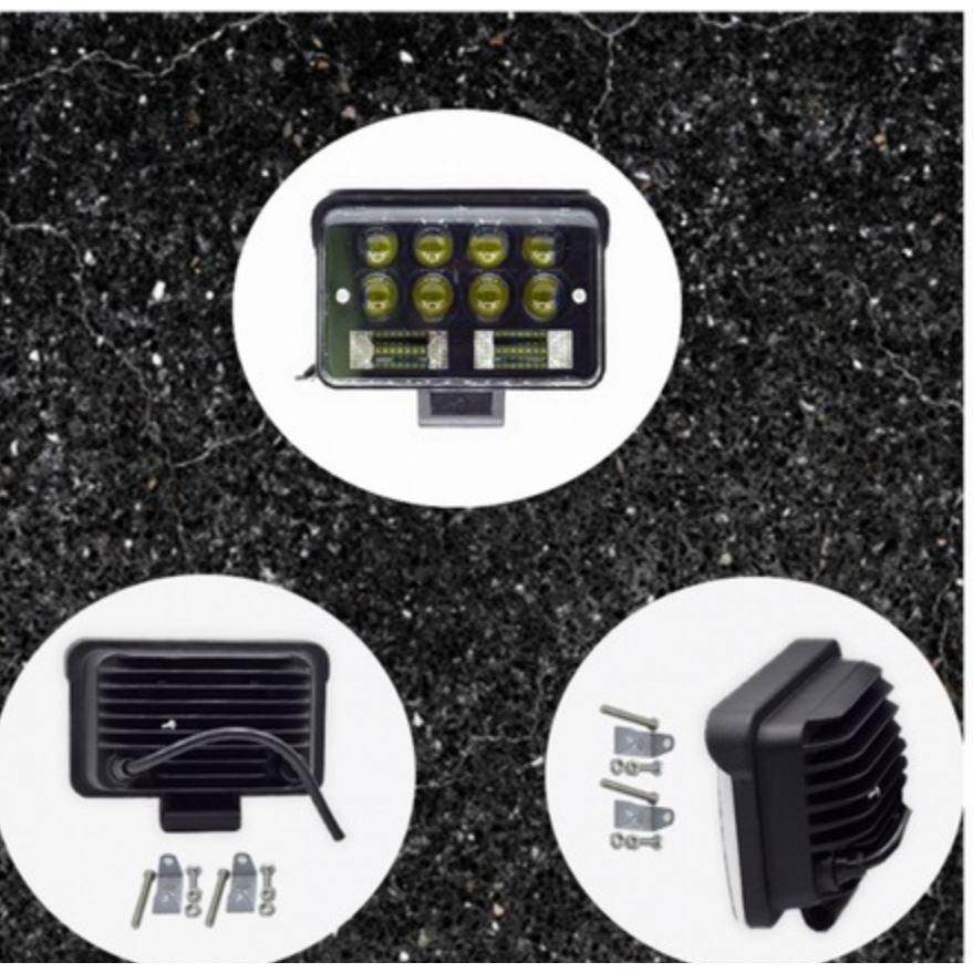Set 2 Proiectoare led FOXMAG24 126W, Suv, ATV, Tractor, Jeep, 2 faze